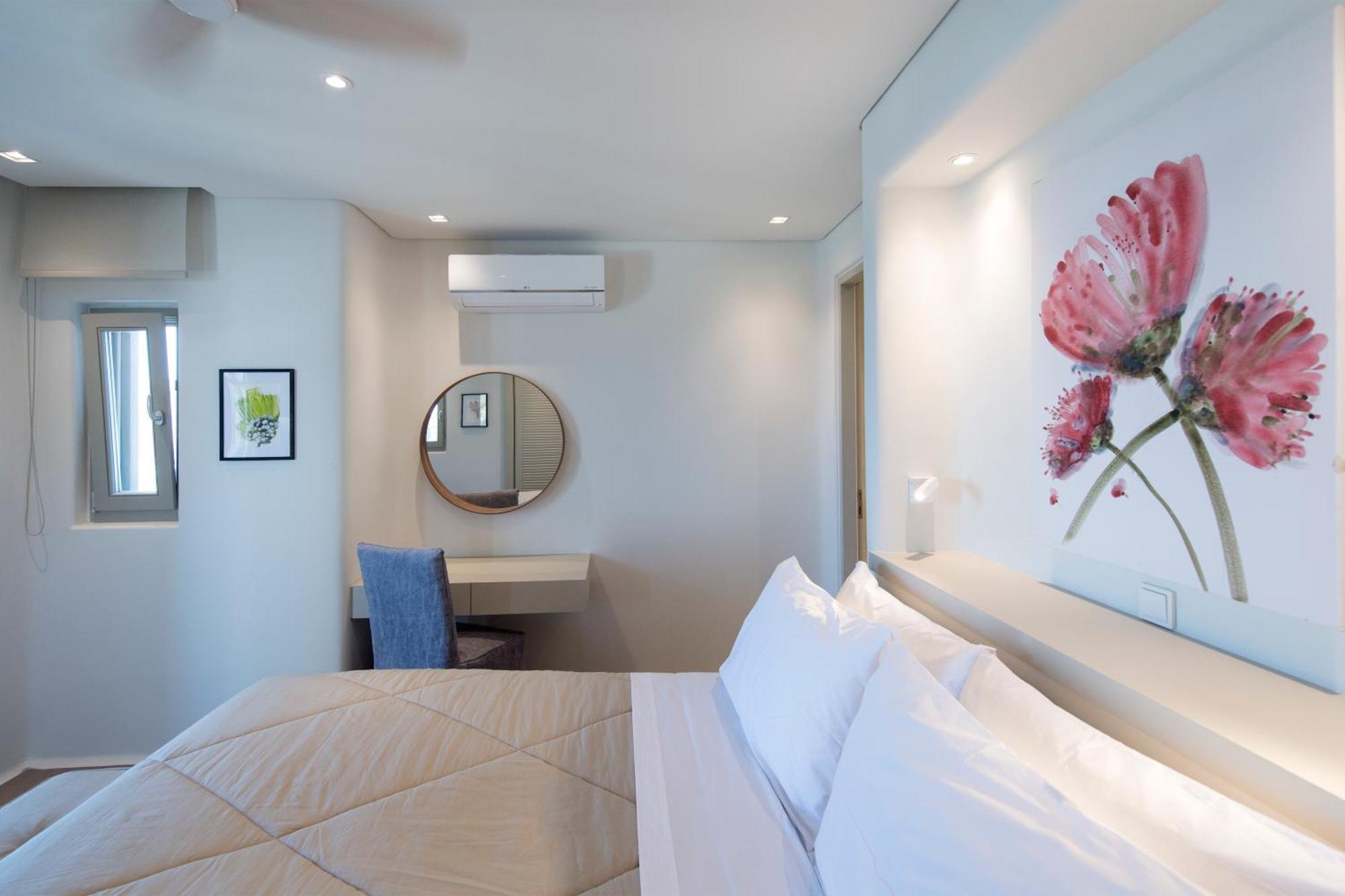 Pasithea Villas Mykonos Tourlos Rum bild