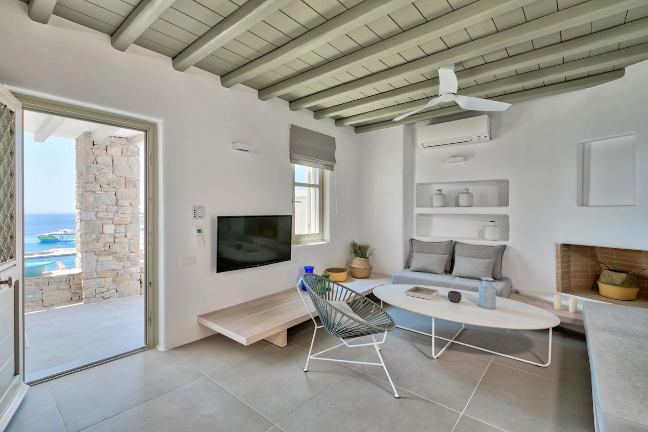 Pasithea Villas Mykonos Tourlos Exteriör bild