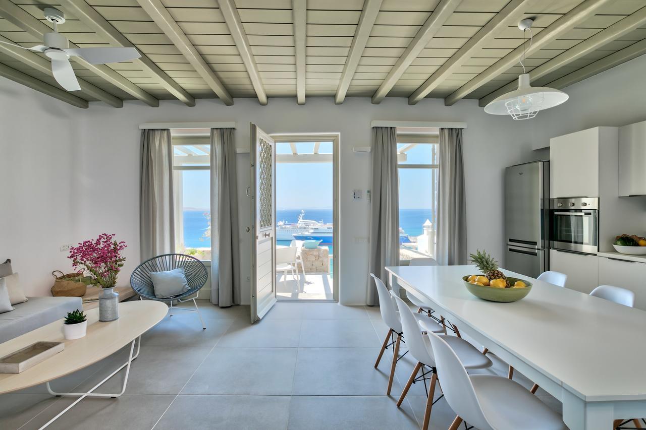 Pasithea Villas Mykonos Tourlos Exteriör bild