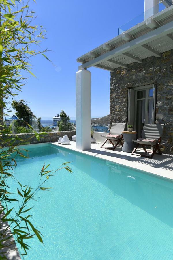 Pasithea Villas Mykonos Tourlos Rum bild