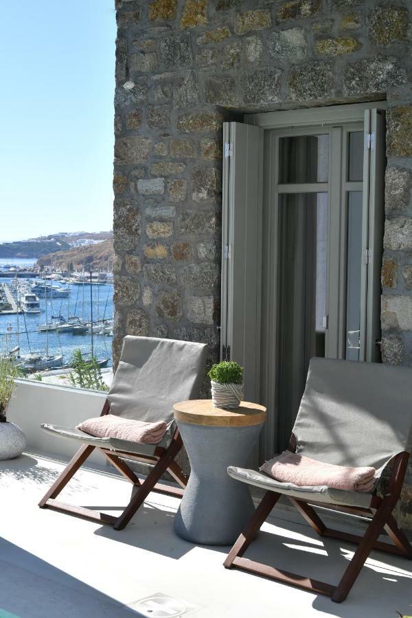 Pasithea Villas Mykonos Tourlos Rum bild